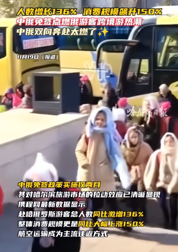 不去日本去哪旅游？中俄双向免签，普京官宣后，机票搜索量狂飙