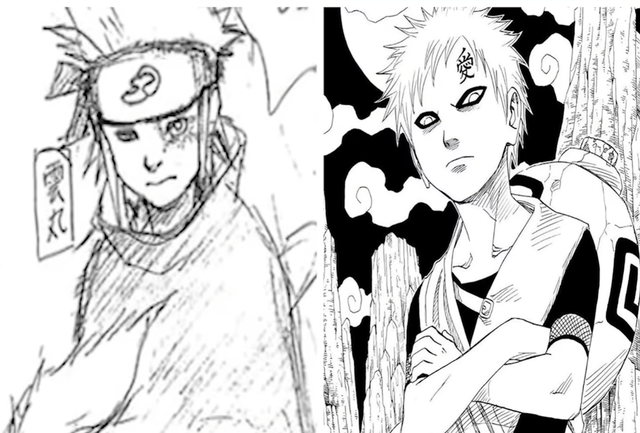 火影忍者，这才是岸本老师的原案，鸣人杀马特，小樱非主流