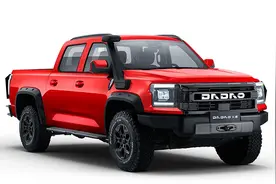 2.3T柴油+8AT动力，分时四驱为越野而生，实拍江铃大道山地版图片