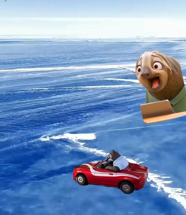 《疯狂动物城》之冰川镇竟撞脸呼伦湖！