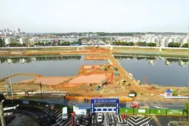 冲刺“开门红”③|㵐水二桥力争农历年底前完成主桥合龙图片