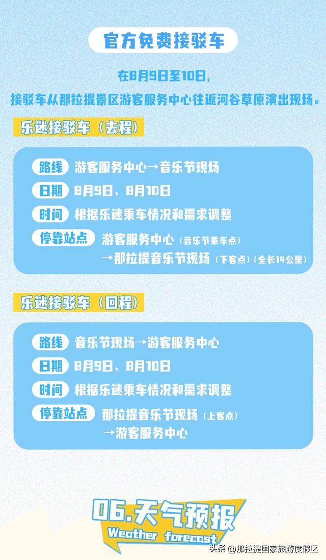 倒计时七天！那拉提音乐节保姆级总攻略来喽！