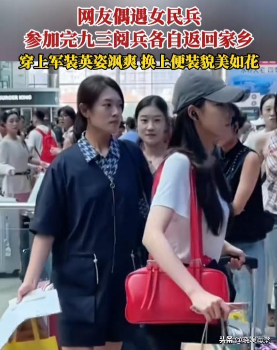 女民兵李思颖阅兵回家后仅半天，又官宣新身份！这才是该追的星