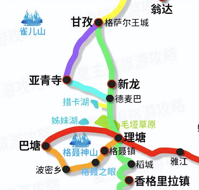 川西自驾怎么规划线路？这条覆盖川西全域的线路，美过川西大环线
