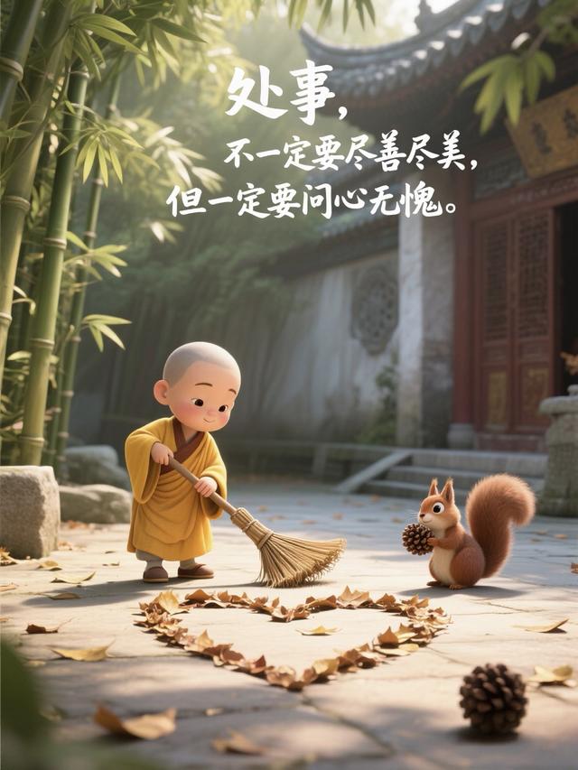 干干净净做人，行善终有福报！