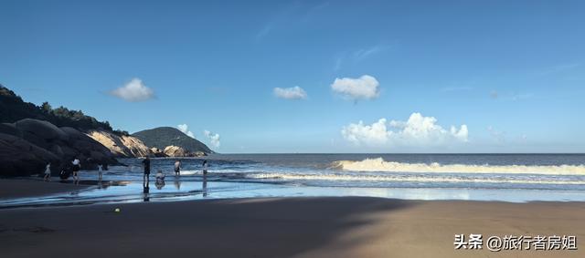 普陀山西天景区到普济寺与百步沙
