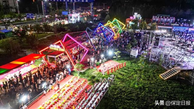 涿州市腾飞夜市开市