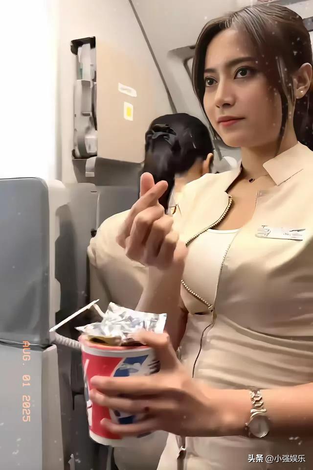被印尼空姐的颜值惊艳到！这身制服穿搭在飞机上美成风景线