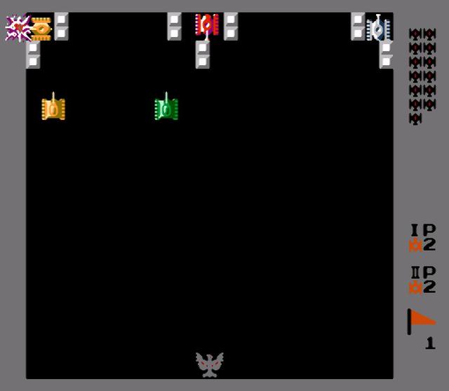 FC游戏《坦克大战》就得这么修，整不死队友就炸基地