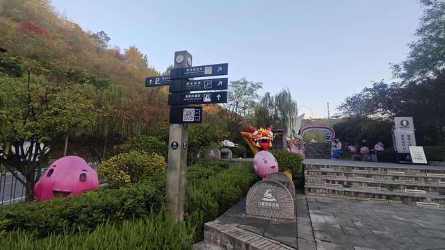 赏秋秦岭，摩旅商洛（12）白鹿原影视城、葛牌镇、文公岭、孝义园