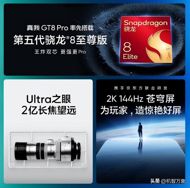 120帧视频动态插帧+全亮度类DC调光+圆偏振光护眼 真我GT8 Pro官宣