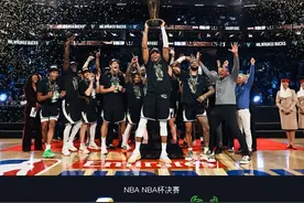 雄鹿97-81雷霆夺NBA杯冠军！字母哥26+19+10，雷霆三分32中5图片