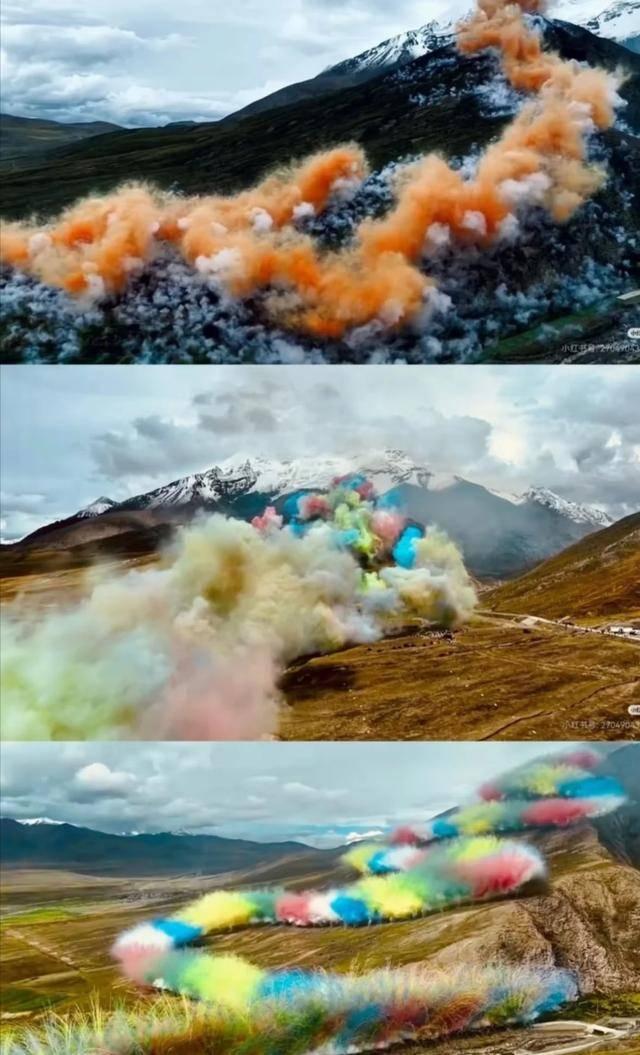 在雪山放烟花？“升龙”翻车记