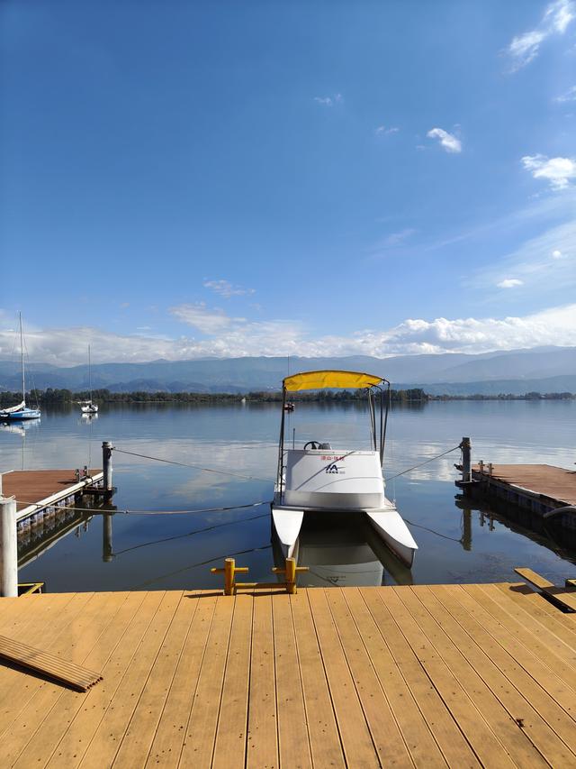 初冬.南方.胭脂湖.