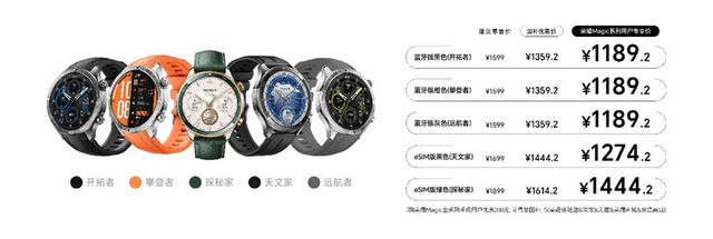 重新定义全能运动智能手表新标杆 荣耀手表5 Pro正式发布