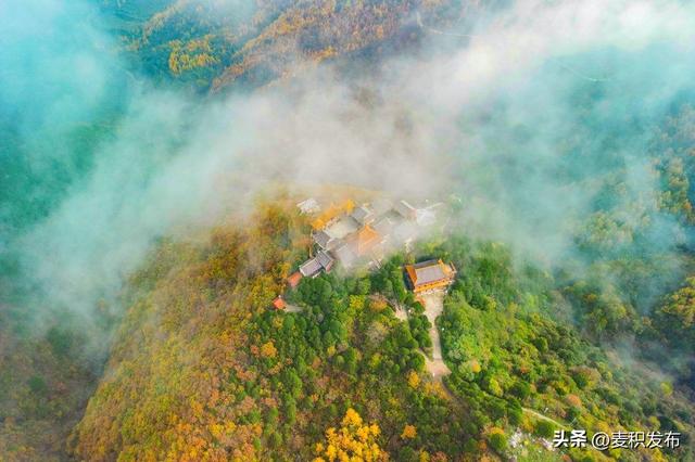 【东方微笑 多彩麦积】摄影师看麦积 | 龟凤山染金映云海