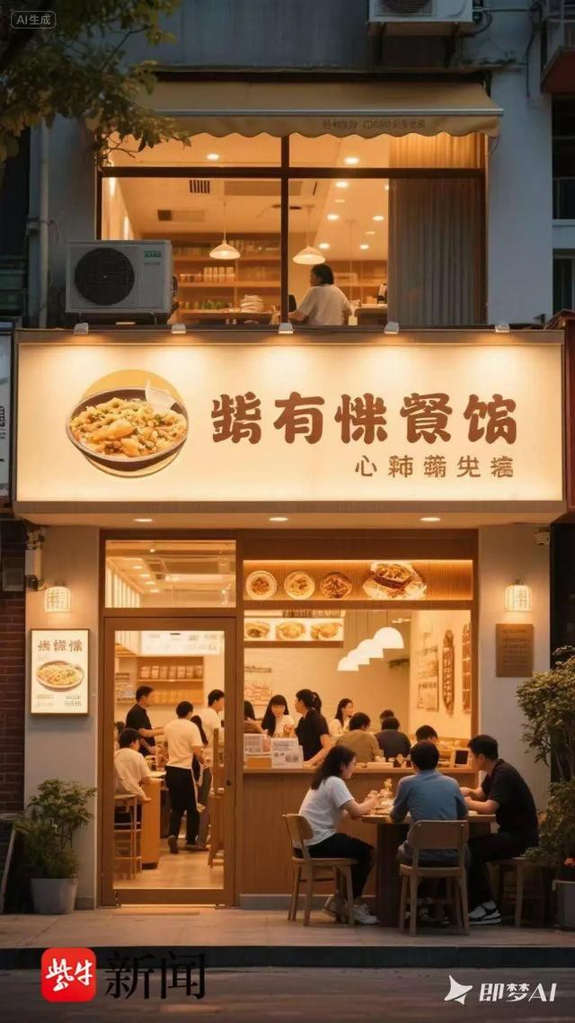 外卖商家也“照骗”？烟火气头像为AI生成，实际可能只有厨房
