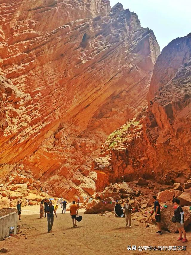 天山神秘大峡谷寻幽探秘