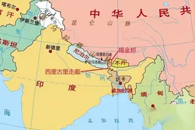 中国在喜马拉雅山南侧，竟还建有3县1市，可直抵印度腹地图片