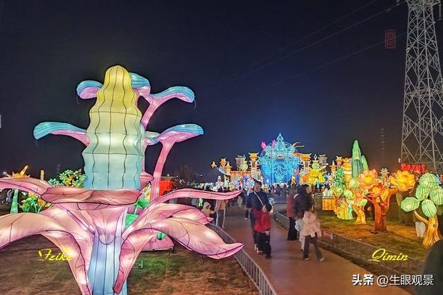 影记 | 齐彩城淄博花灯会的景观，这儿来看吧（2）