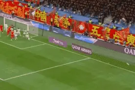 兴奋：国足以1:0领先沙特‖悲哀：对方少一人国足终以1:2输掉比赛图片