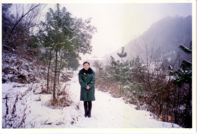 九十年代的四川江油观雾山