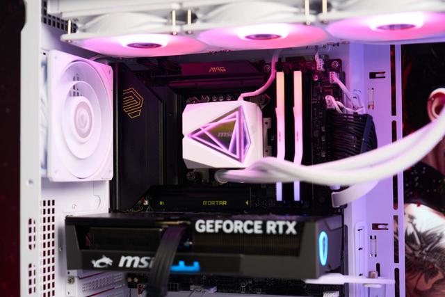 升级压纹线，整体更安静，微星 MAG A850GLS PCIE5 开箱