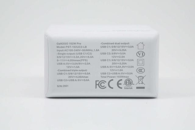 爱兰博推出102W 多口氮化镓快充：2C1A三口疾充，体积缩小对标苹果