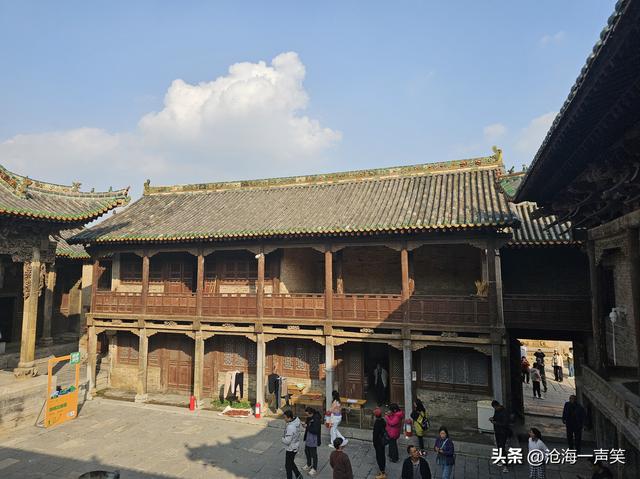 山西陟椒村三教堂，浑身散发出古色古香、古朴古老的气息