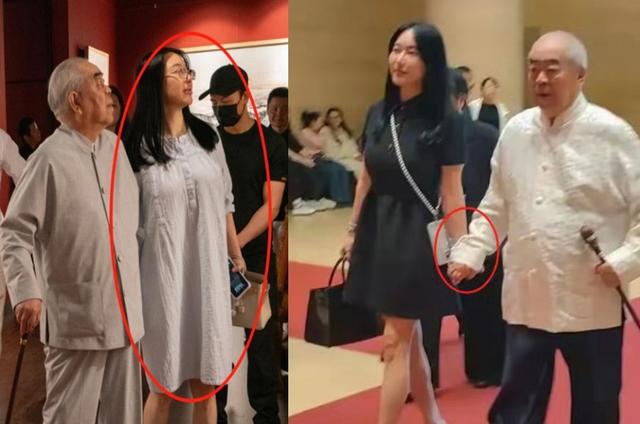 范曾失联后续：徐萌身材臃肿，穿哺乳衣陪伴在侧，疑已怀孕生子