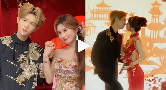 鹿哈官宣和女友订婚！恋爱8年终于修成正果。当众拥吻十分恩爱！