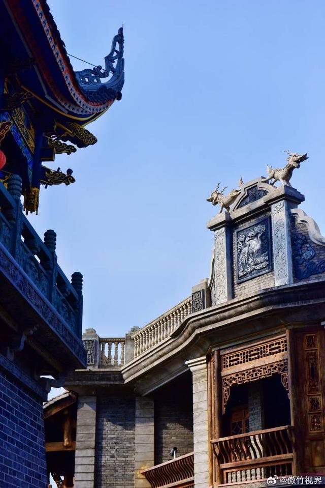 城门上奇葩的黄桷树 古城逆天了