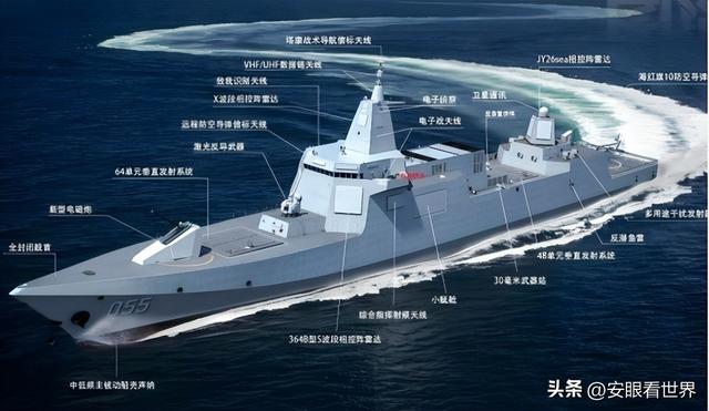 055系列将止步于此？中国第14艘055大驱下水，未来还会接着造吗？