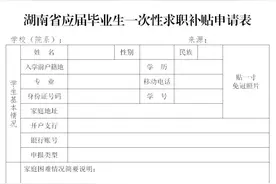 长沙市2025届毕业生一次性求职补贴申报指南→图片