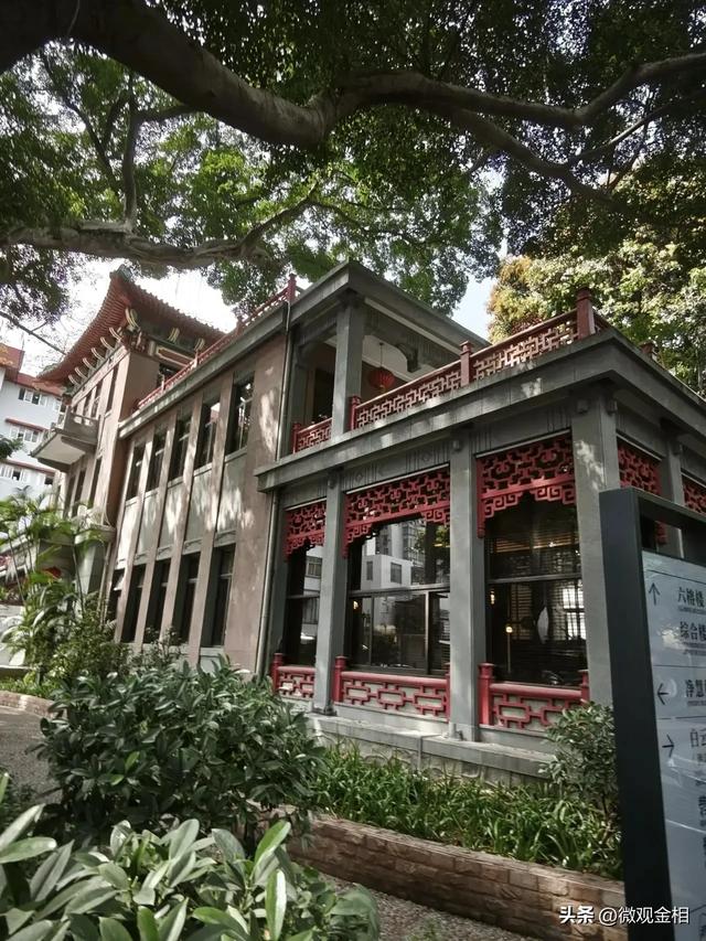 坐落于广州市中心的一家皇家园林式酒店广东迎宾馆