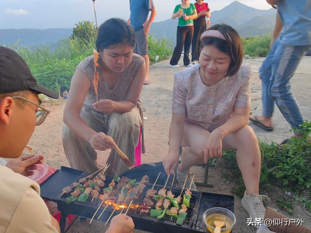 饶平朱湖顶露营