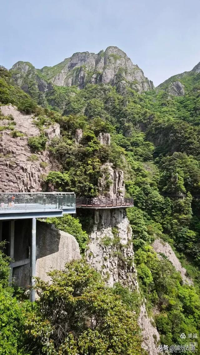 雁荡山百岗尖显胜门穿越,这条风光绝美的经典徒步线路你可去过