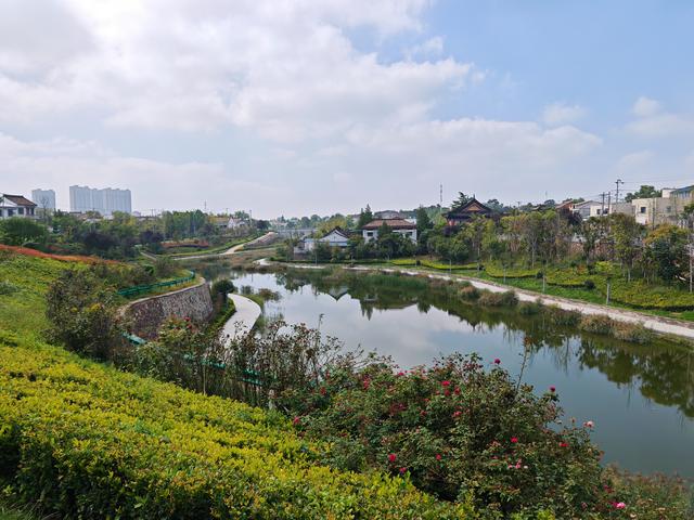 初秋时节探访礼泉县泥河生态公园