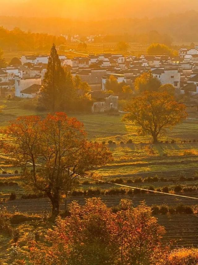 一眼心动的黟县：从天空之镜到落日霞光的全景漫游