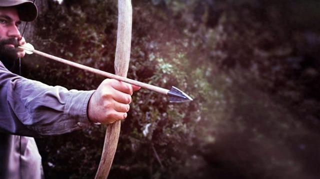 （生存指南）如何在树林里自制弓箭