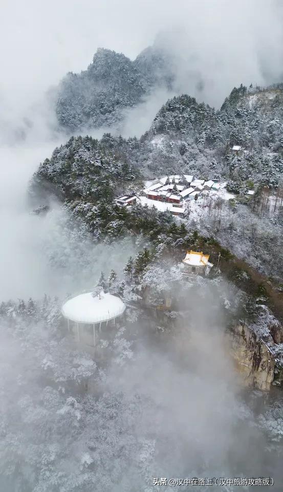 来汉中近郊这个赏雪秘境,等一场银装素裹的治愈盛景!