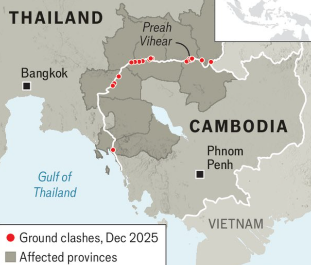 泰柬这场恶仗已经不好收场，只能靠中国出手定乾坤？