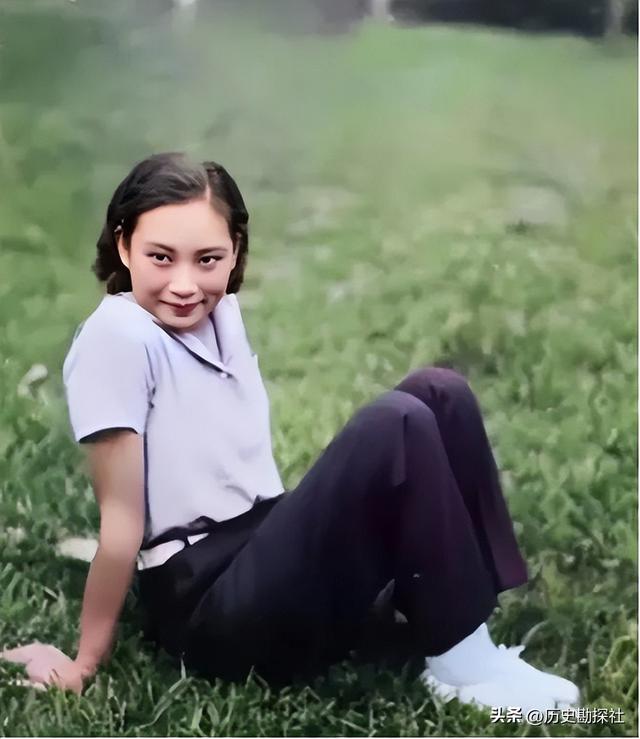 戴笠与胡蝶的真实影像，胡蝶美艳摄人心魄，戴笠面容冷峻不怒自威