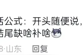被山东人笑哭，原来山东人说话是不分顺序的图片