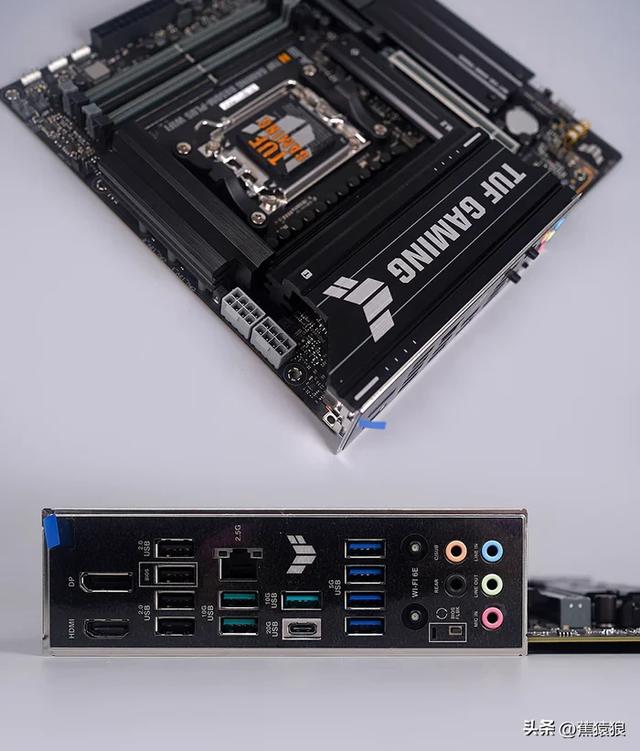 TUF B850M+RTX 5070+R9 9900X+乔思伯 C6 MATX 装机展示分享