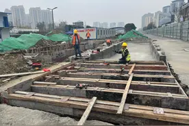 明年6月完工！剑南大道(长顺路口)下穿隧道最新进度→图片