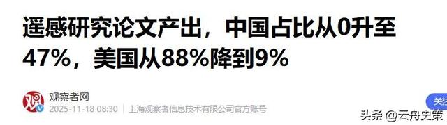 一夜之间，中国传来2个爆炸性突破，美国从88%降到9%，中国猛追