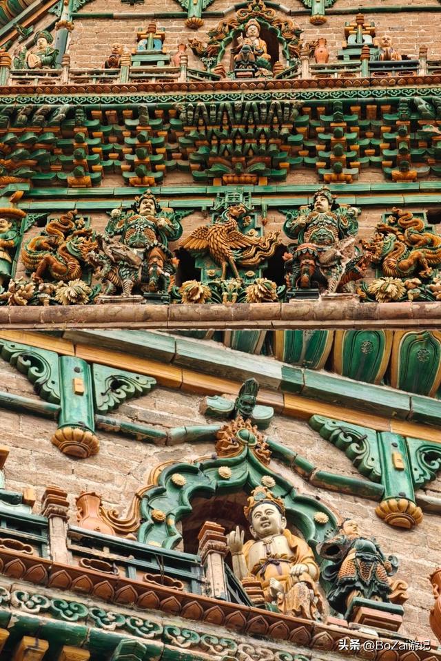 打卡广胜寺,看飞虹塔绝美琉璃,赏元代壁画孤例