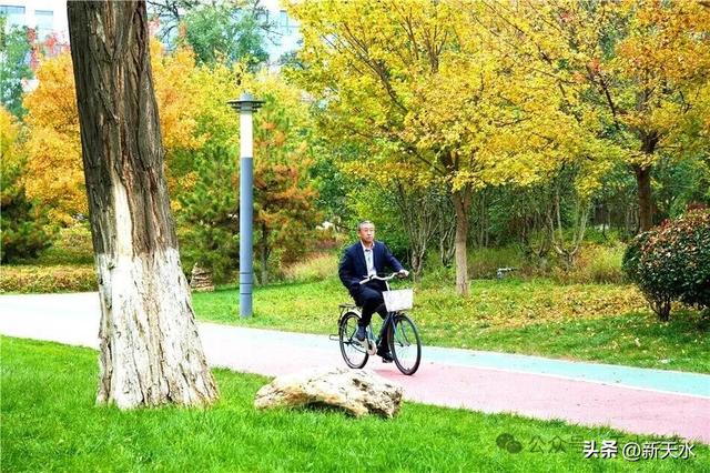 天水弘文园秋景美翻了，快去打卡！