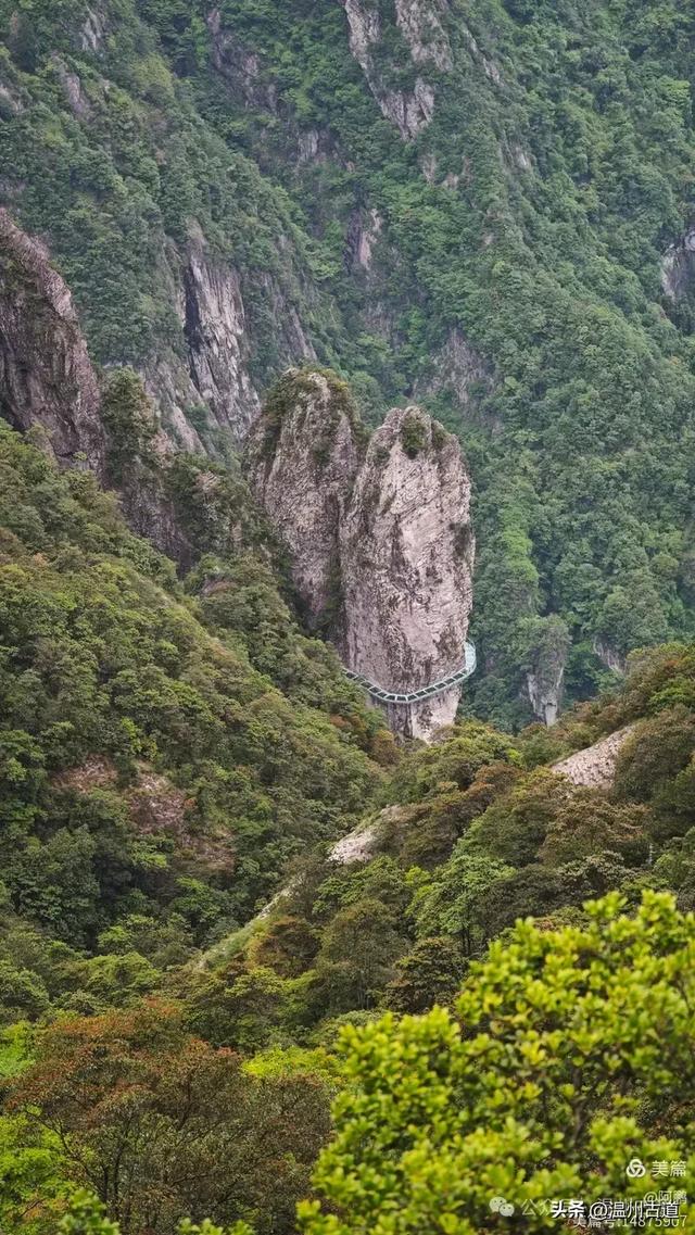 雁荡山百岗尖显胜门穿越,这条风光绝美的经典徒步线路你可去过